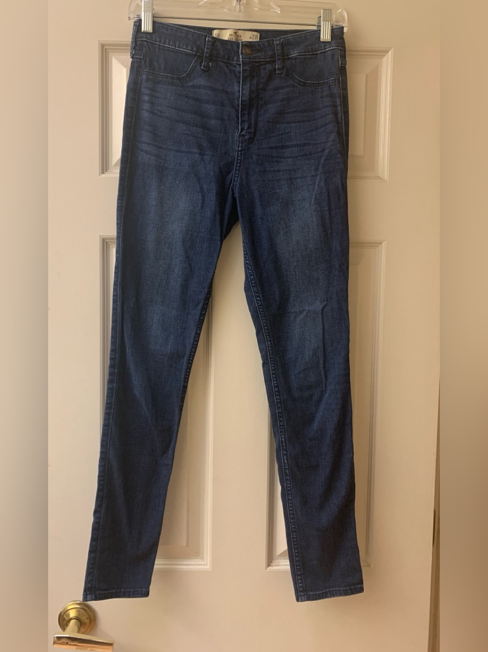 Hollister Indigo Stretch High Rise Jean Leggings
